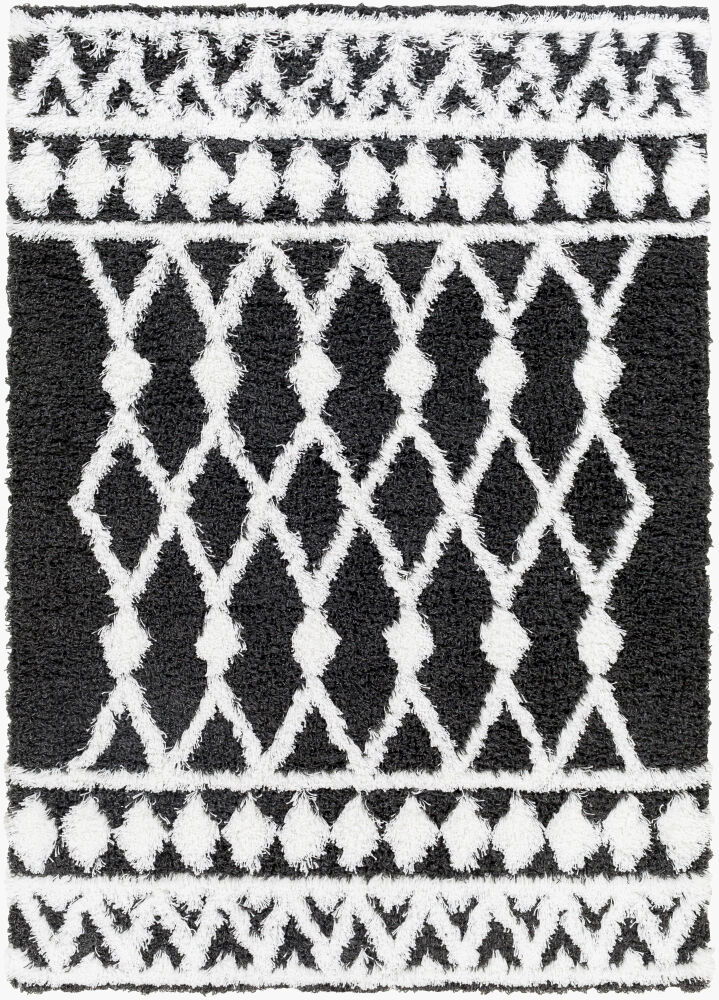 Urban Shag Machine Woven Rug, by Surya, 1'3.75" length x 1'3.75" width