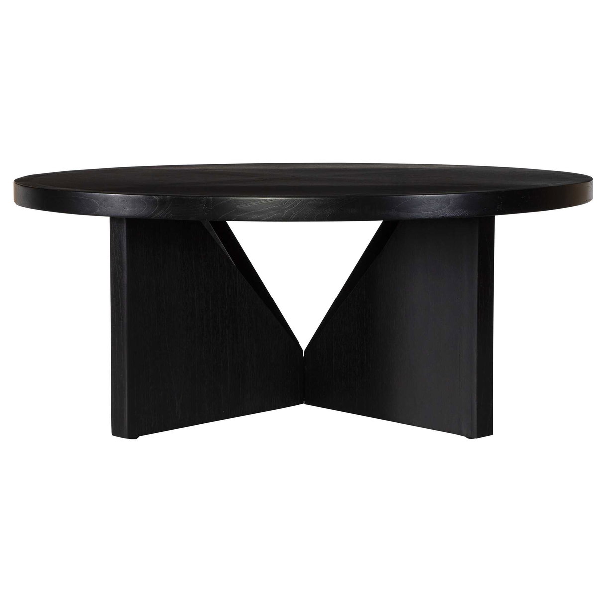 Nadette Espresso Coffee Table, by Uttermost, 40" width x 16.5" height x 40" depth View 4