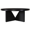 Nadette Espresso Coffee Table, by Uttermost, 40" width x 16.5" height x 40" depth thumbnail 4
