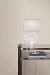 Trapunto Texture White Wallpaper thumbnail 1