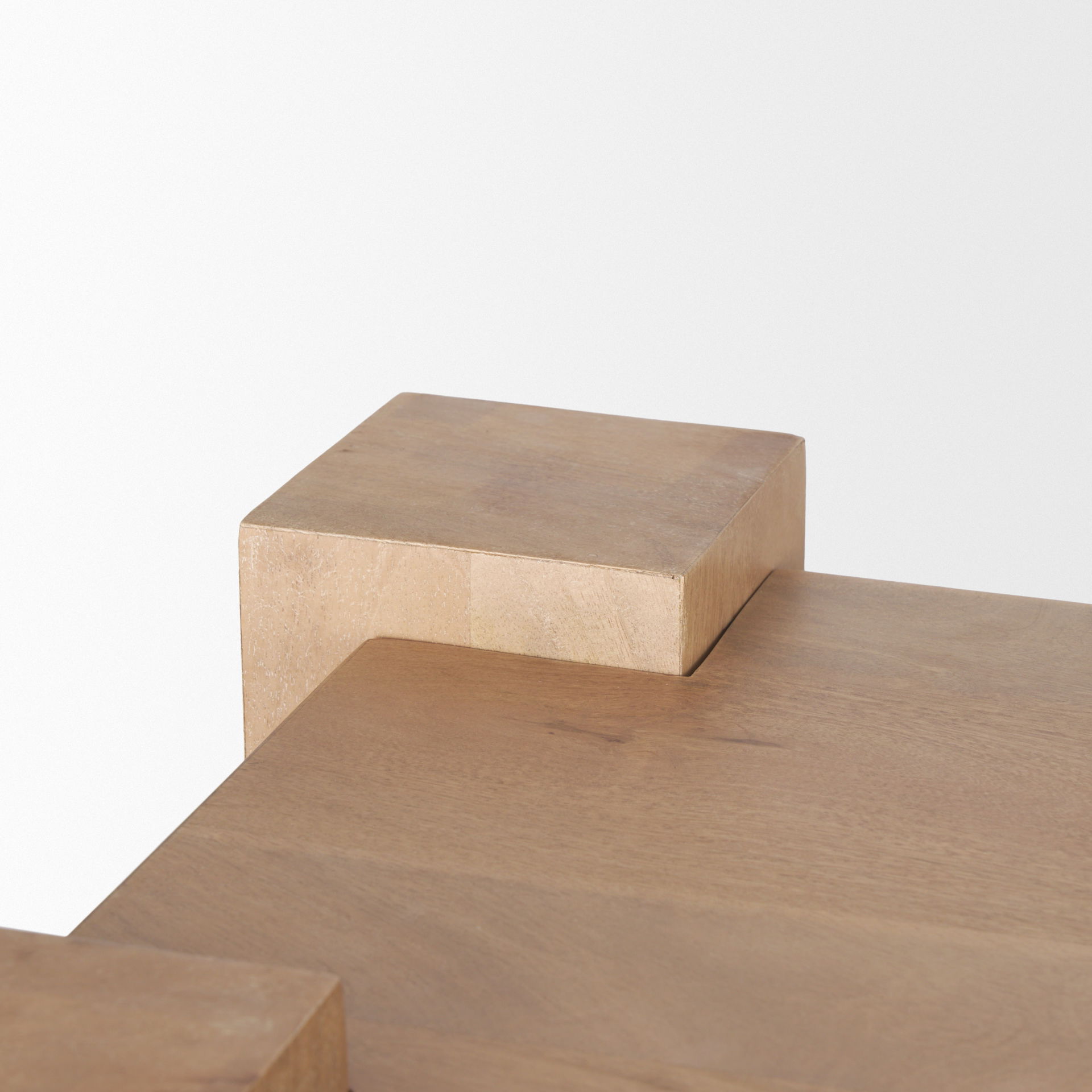 Beth Light Brown Wood with 3 Doors Sideboard large image 