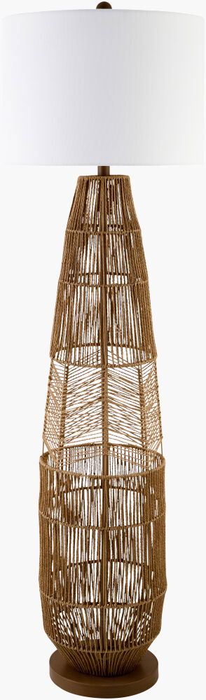 Zuru Accent Floor Lamp, by Surya, 20" width x 55" height