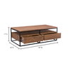 Vancouver Coffee Table Light Brown, by Moe's Home, 52" width x 17" height x 26" depth thumbnail 5