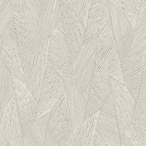 Woven Reed Stitch Taupe Peel & Stick Wallpaper
