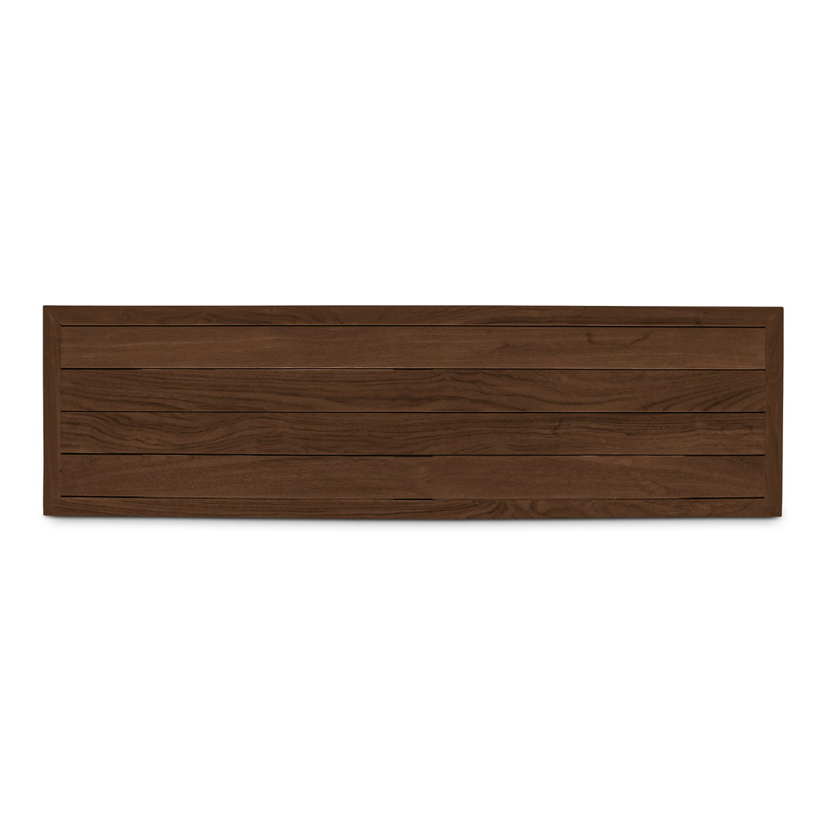 Marina Outdoor Bench Brown, Benche by Moe's Home, 57.99" width x 17.99" height x 16.02" depth View 5