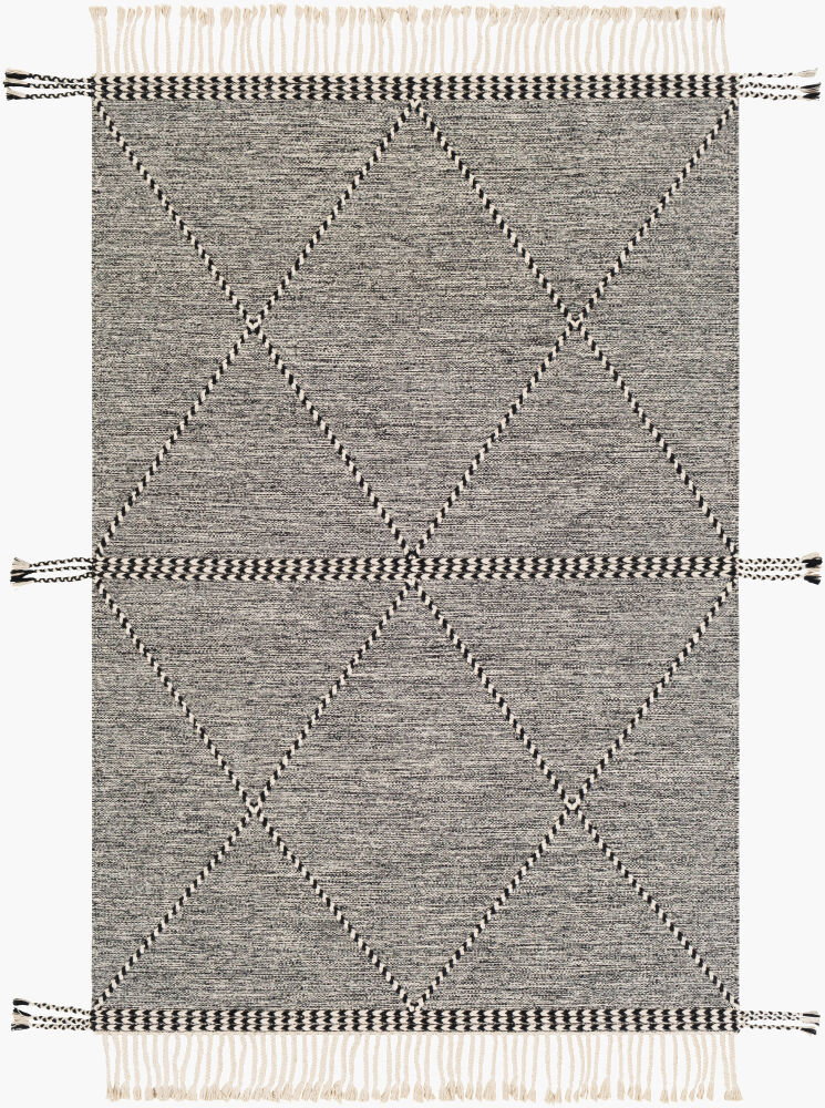 Zanafi Handmade Rug, by Surya, 7'6" length x 5' width