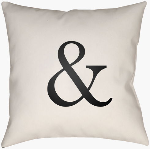 Ampersand Accent Pillow