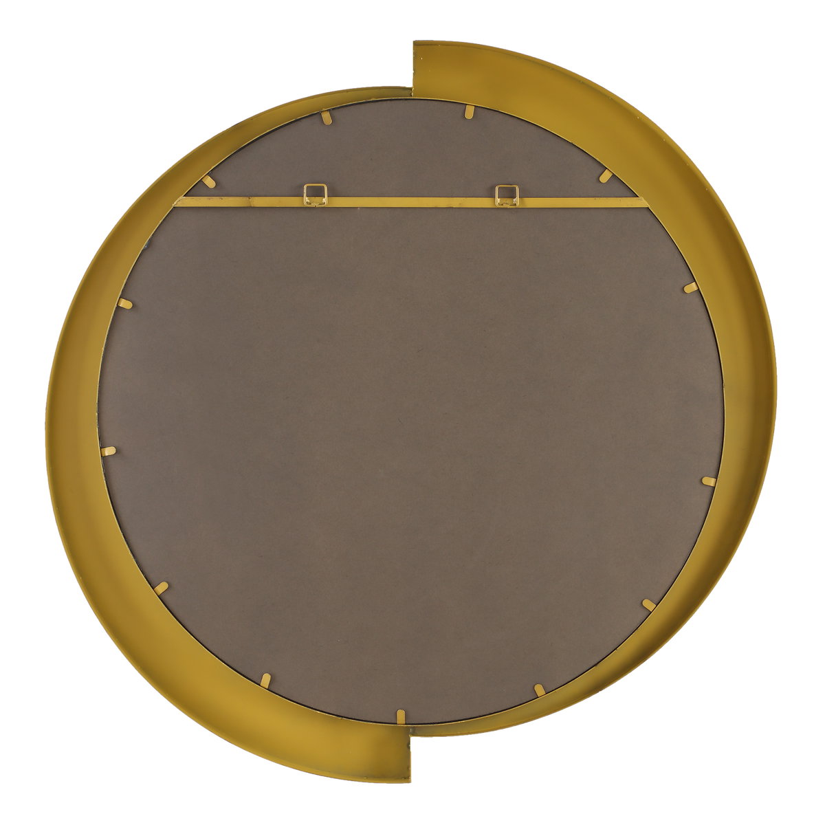 Reverse Round Mirror, by Uttermost, 43.75" width x 44.5" height x 2.12" depth View 7