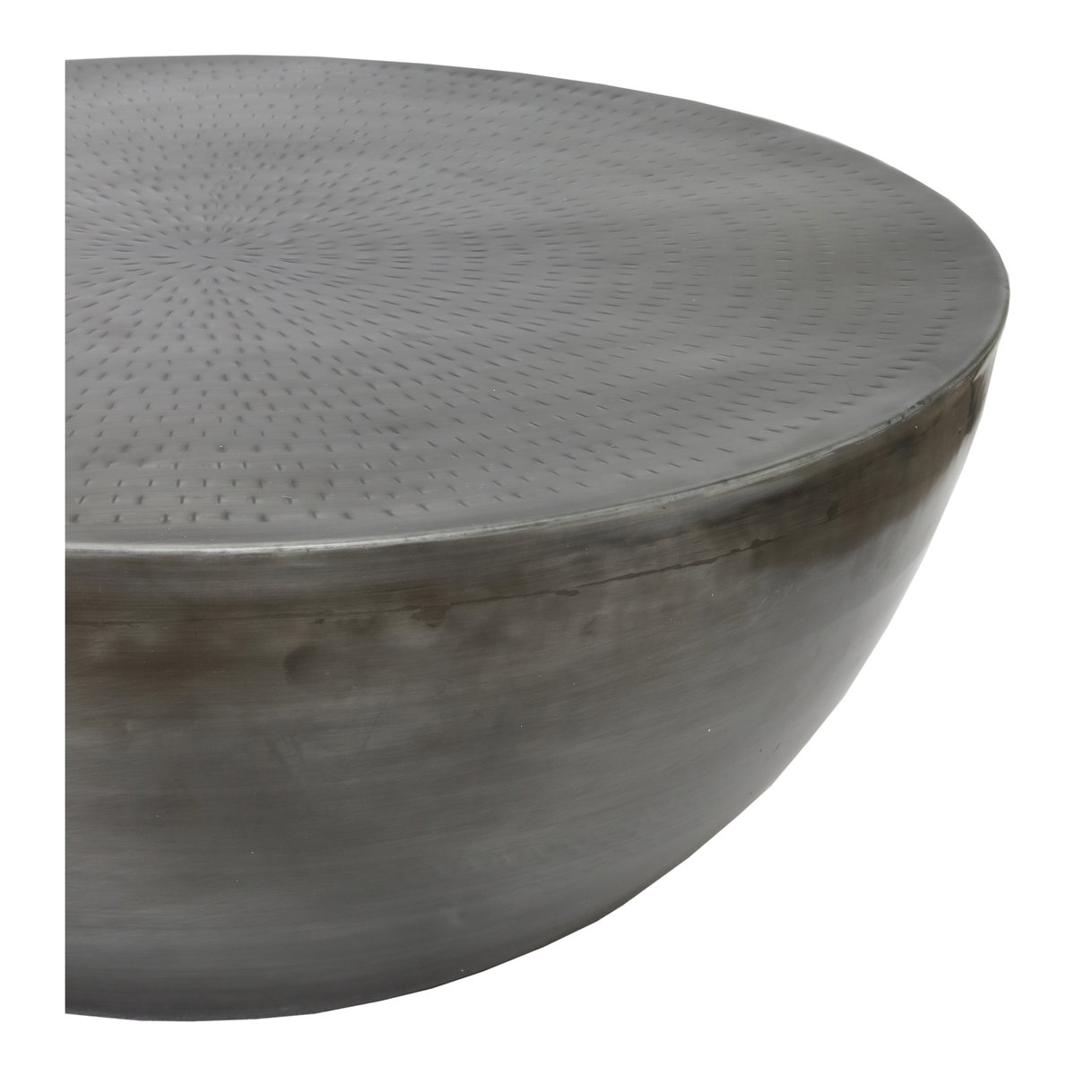 Conga Coffee Table Antique Zinc, by Moe's Home, 31.25" width x 12.25" height x 31.25" depth View 4