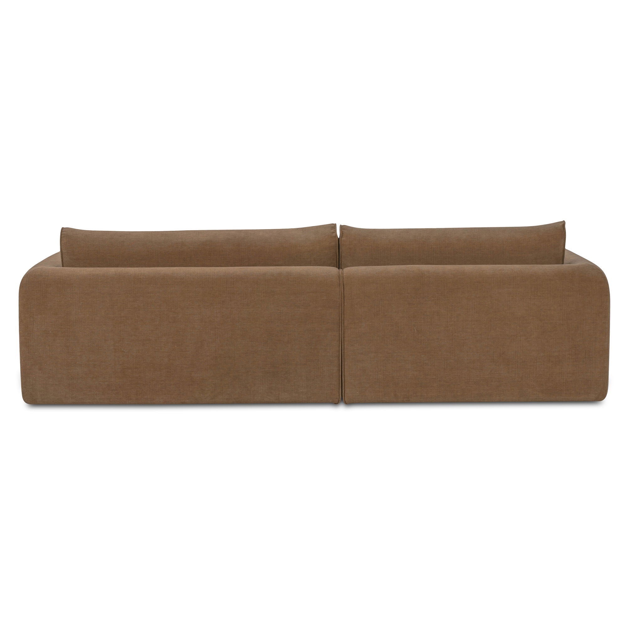 Madrid Left Sectional Taupe, Sectional Sofa by Moe's Home, 112" width x 33.5" height x 65" depth View 5