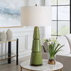 Mendell Moss Green Table Lamp, by Uttermost, 1'8" width x 3'3.5" height x 1'8" depth thumbnail 2
