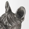 Bruno (Set of 2) 5L x 5W Silver American Bulldog Bookends, by Mercana, 4.84" length x 4.72" width x 5.51" height thumbnail 9