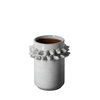 Farmhampton Small Gray Spoked Ceramic Vase thumbnail 0