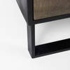 Alvin  Wood with Metal Framing Accent Cabinet, Cabinets & Chest by Mercana, 34.5" length x 21.5" width x 30" height thumbnail 15
