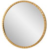 Dandridge Gold Round Mirror, by Uttermost, 3'6" width x 3'6" height x 1.38" depth thumbnail 5