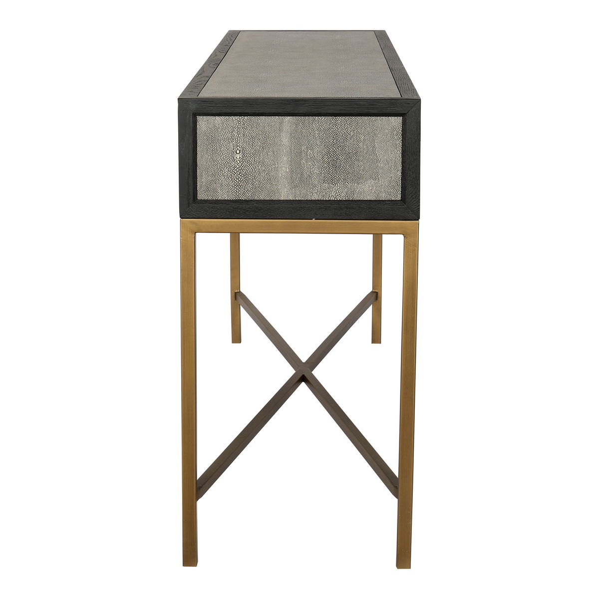 Mako Console Table Grey, by Moe's Home, 59" width x 32.3" height x 16" depth View 5