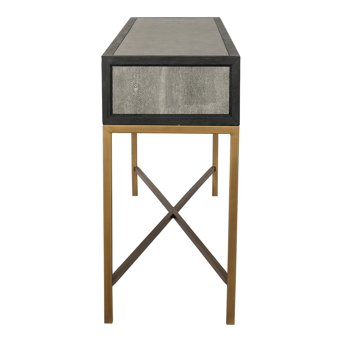 Mako Console Table Grey, by Moe's Home, 59" width x 32.3" height x 16" depth View 5