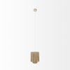 Aviario 14.2 L x 14.2 W x 14.2 H Natural Cane Cylindrical Pendant Light, by Mercana, 12.25" length x 12.25" width x 14.75" height thumbnail 3