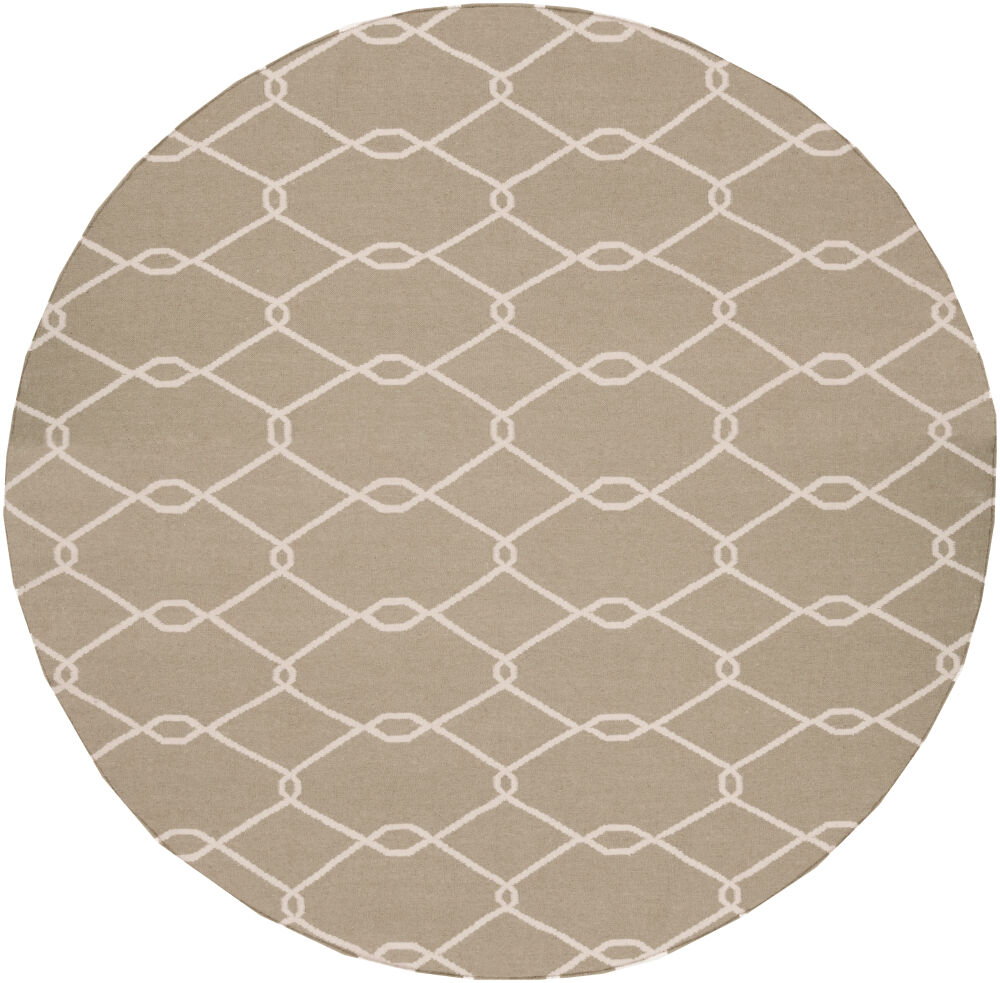 Fallon Handmade Rug, by Surya, 8' length x 8' width