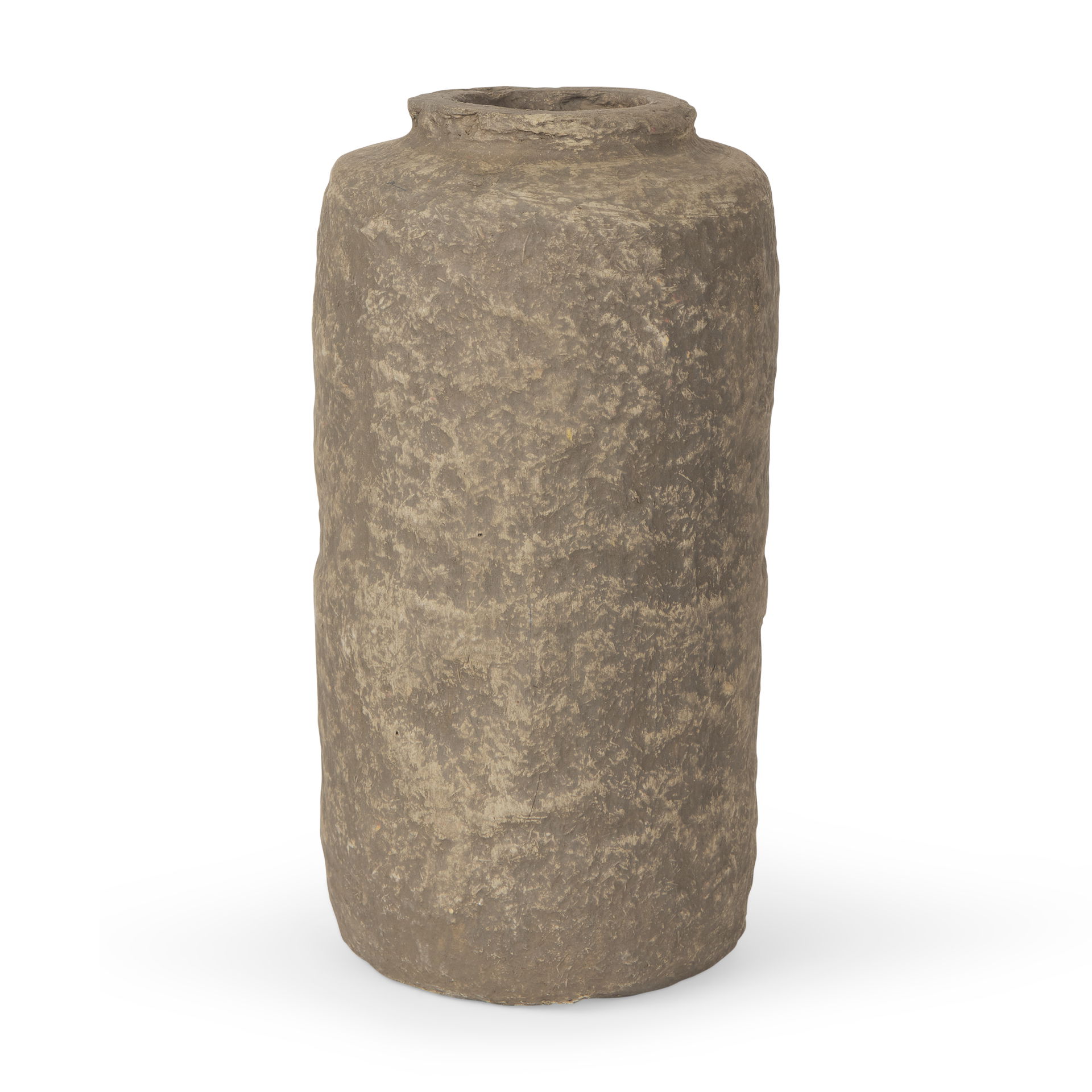 Bala Small Gray Paper Mache Vase large image 