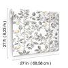 Limoncello Toile Black Wallpaper thumbnail 7