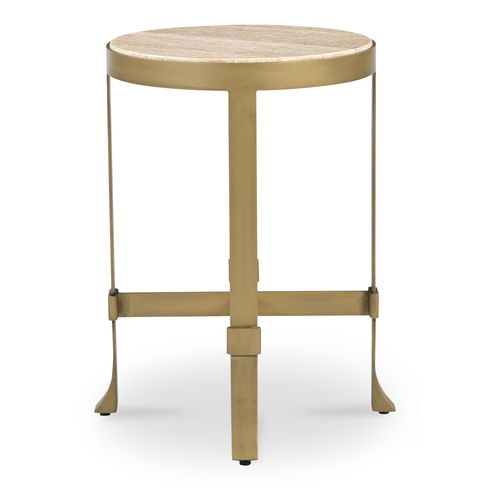 Holli Side Table Travertine