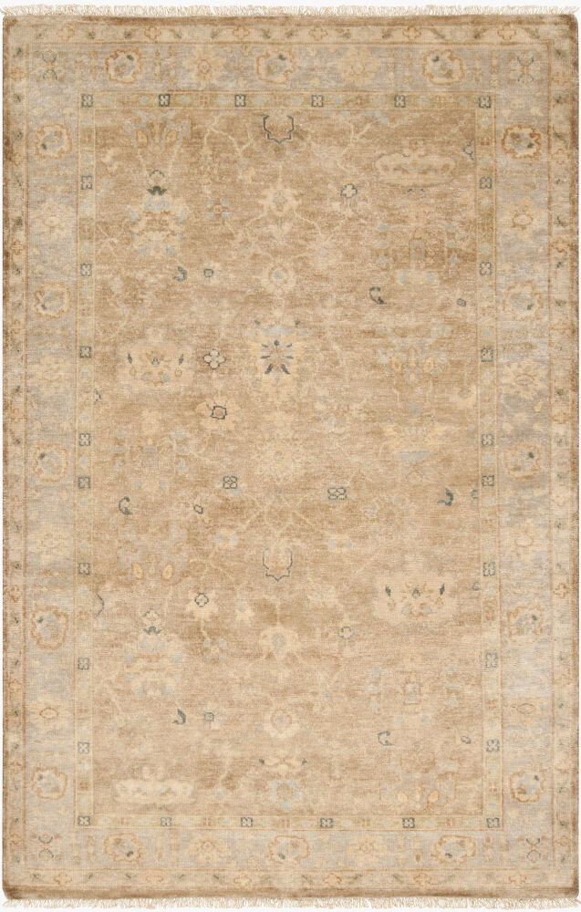 Transcendent Handmade Rug, by Surya, 8'6" length x 5'6" width