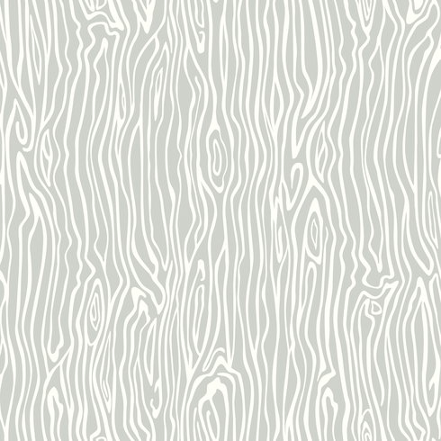 Wood Grain Grey Peel & Stick Wallpaper