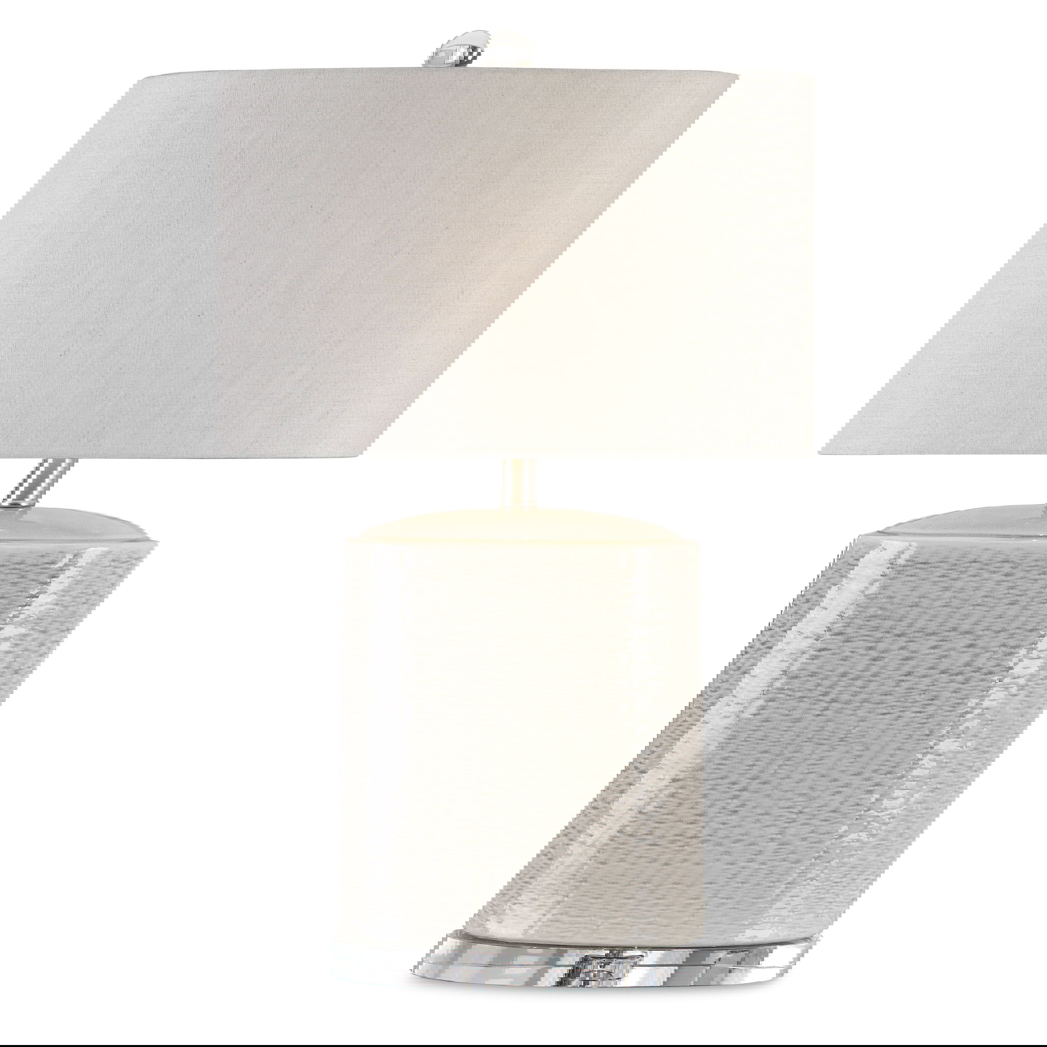 Modica Taupe Ceramic Lamp large image 