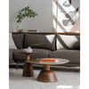 Nels End Table Dark Brown thumbnail 4