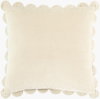 Corduroy Quarters Accent Pillow, Decorative Pillow by Surya, 18" length x 18" width thumbnail