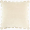 Corduroy Quarters Accent Pillow Down, Decorative Pillow by Surya, 20" length x 20" width thumbnail