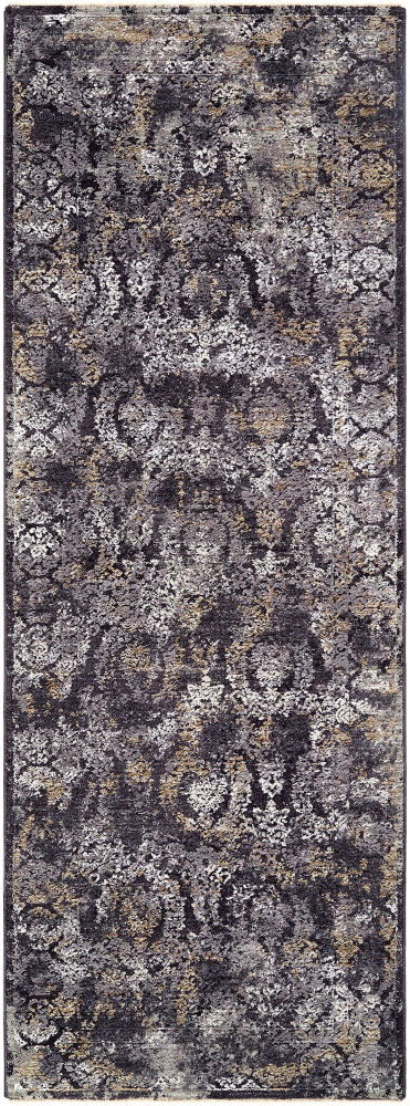 Gakko Machine Woven Rug, by Surya, 7'2.61" length x 2'7.5" width