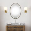 Annadel Oval Wall Mirror, by Uttermost, 20" width x 28" height x 1" depth thumbnail 2