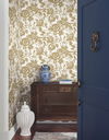 Brushstroke Floral Gold Wallpaper thumbnail 6