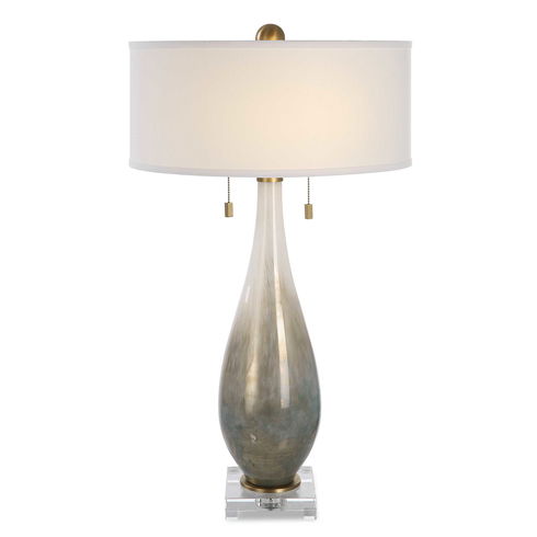 Cardoni Bronze Glass Table Lamp