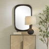 Malone Bronze Mirror, by Uttermost, 24" width x 36.5" height x 1.5" depth thumbnail 2