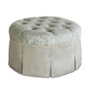 Lourde Round Ottoman, by Eastern Accents, 29" width x 19" height x 29" depth thumbnail 1