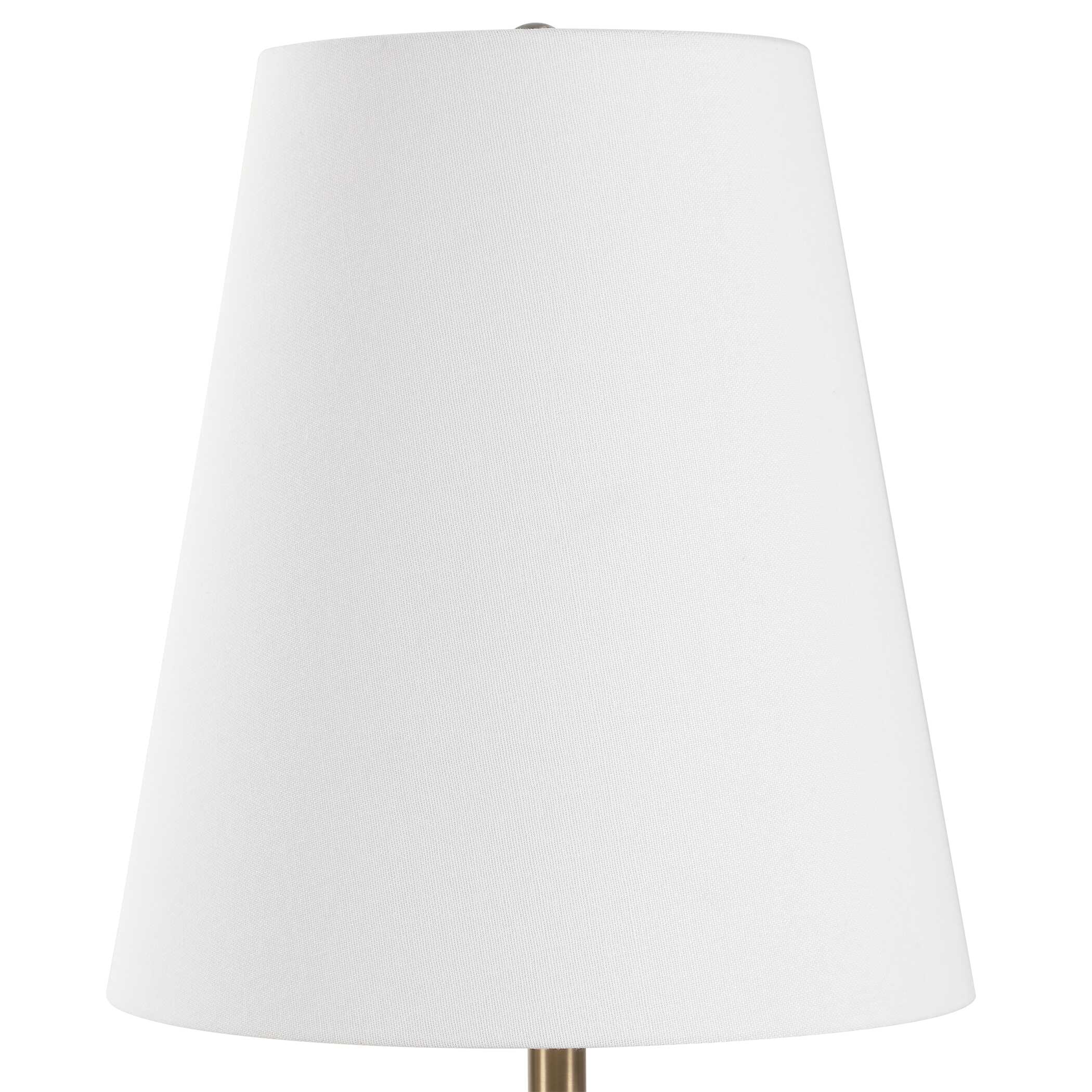 Marcela Panda Marble Buffet Lamp, by Uttermost, 11" width x 25.37" height x 11" depth View 7