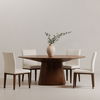 Frankie Dining Chair White - Set Of Two, by Moe's Home, 18.5" width x 36" height x 22.5" depth thumbnail 7