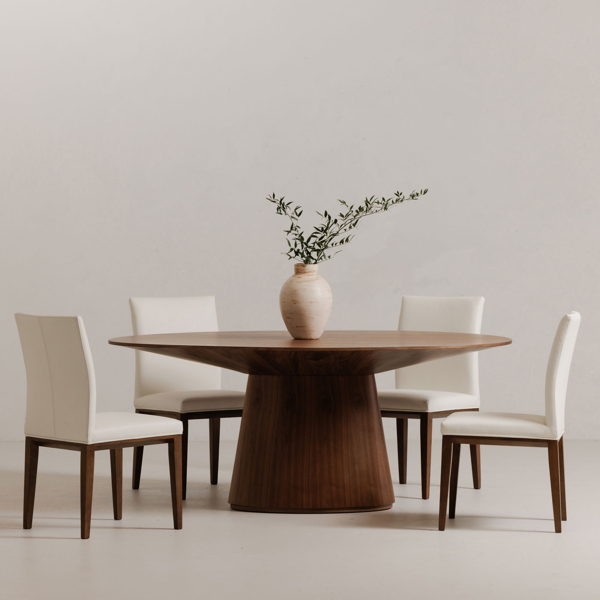 Frankie Dining Chair White - Set Of Two large image 