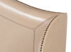 Dowry Equestrian Headboard  Queen  Taupe thumbnail 7