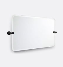 Online Designer Bathroom Trask Frameless Wide Rectangle Pivot Mirror