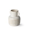Judy Small Eggshell Ceramic Vase, by Mercana, 8.07" length x 6.69" width x 8.07" height thumbnail 9
