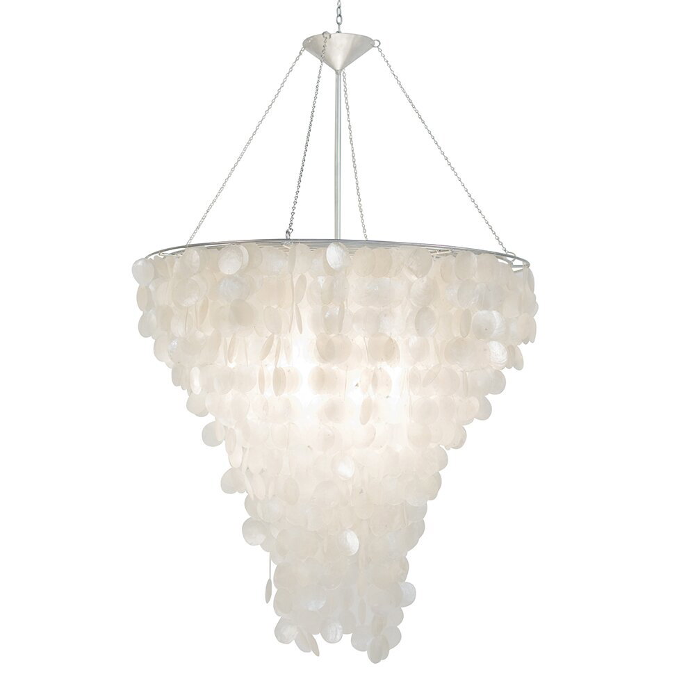 2 - Light Chandelier, by Worlds Away, 30" width x 48" height x 30" depth View 1