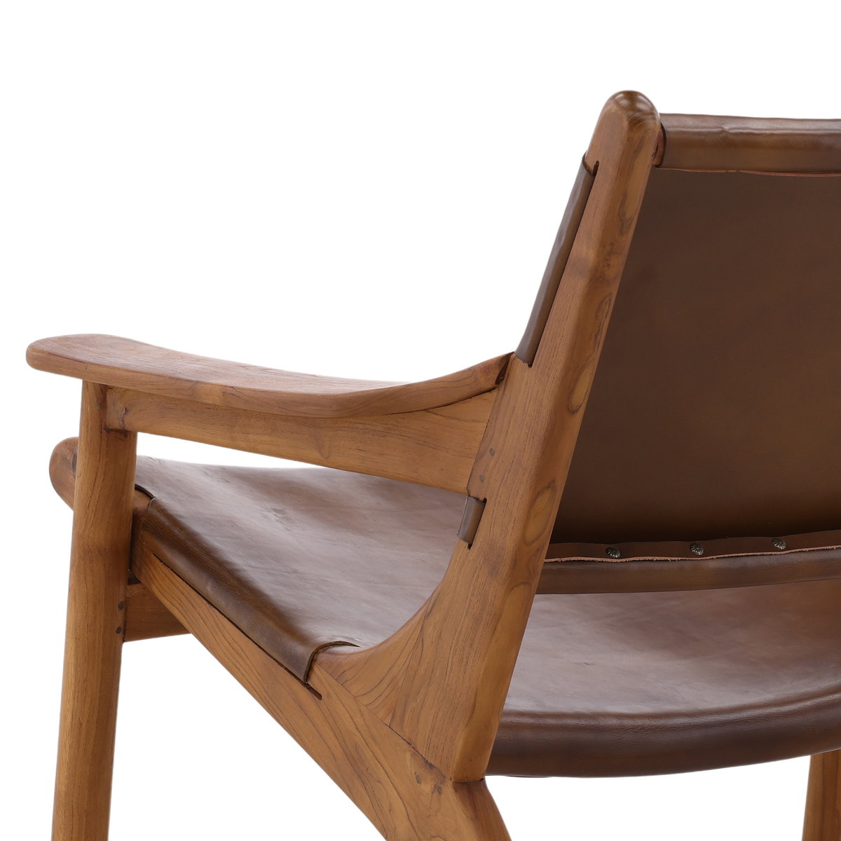 Marceline Occasional Chair Brown, Accent Chair by Dovetail, 31" width x 31.32" height x 32.5" depth View 6