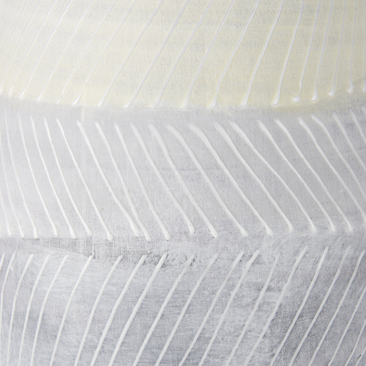 Blume 16.5H Off-White with Gray Textured Vase, by Mercana, 8.27" length x 8.27" width x 16.54" height View 9