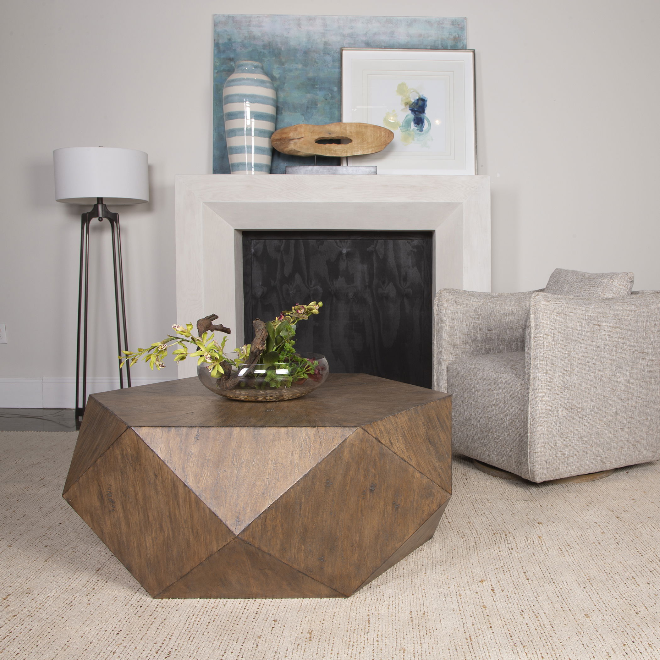 Volker Honey Coffee Table large image 