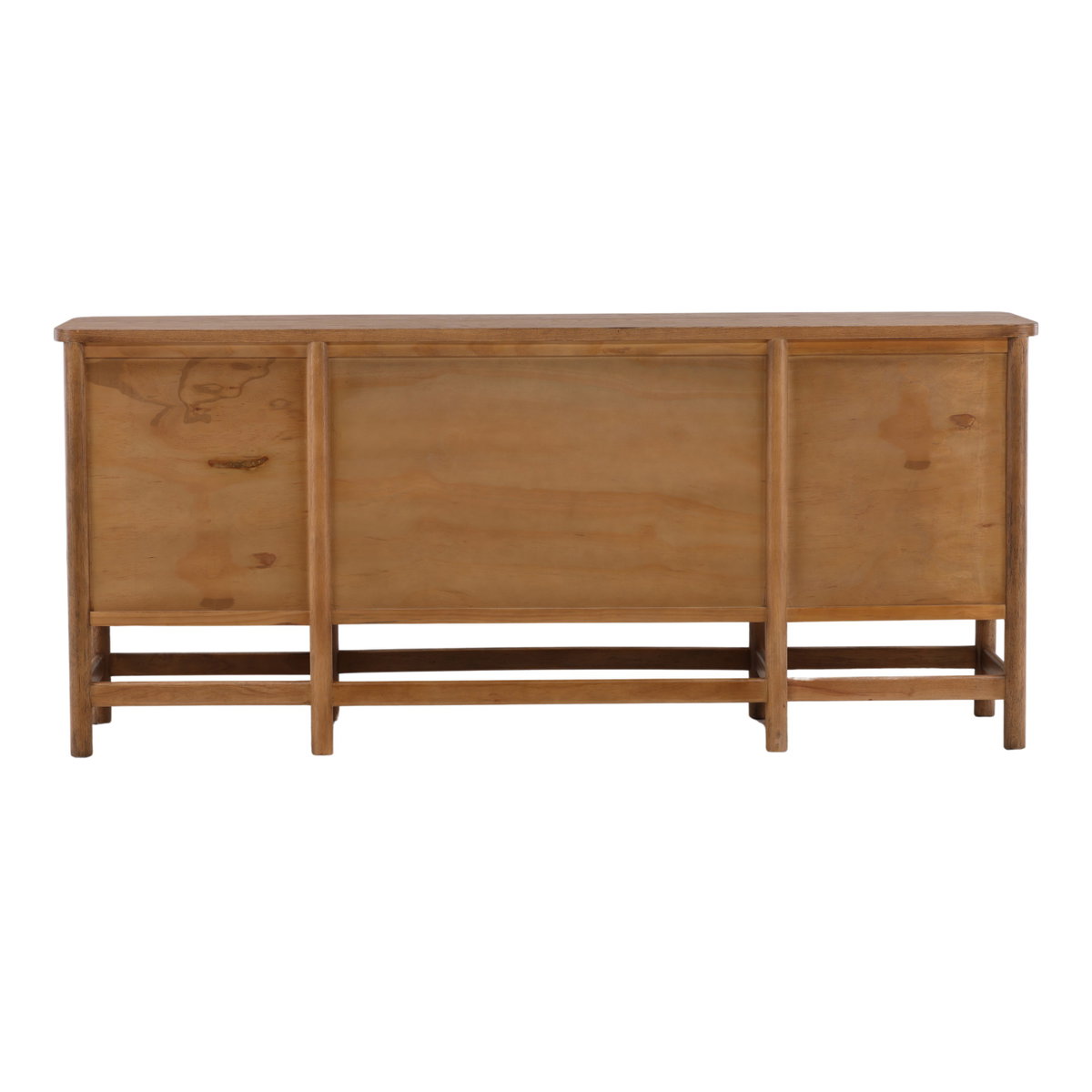 Phoebe Sideboard Dark Brown, Sideboards & Buffet by Dovetail, 78" width x 34.25" height x 18.1" depth View 4