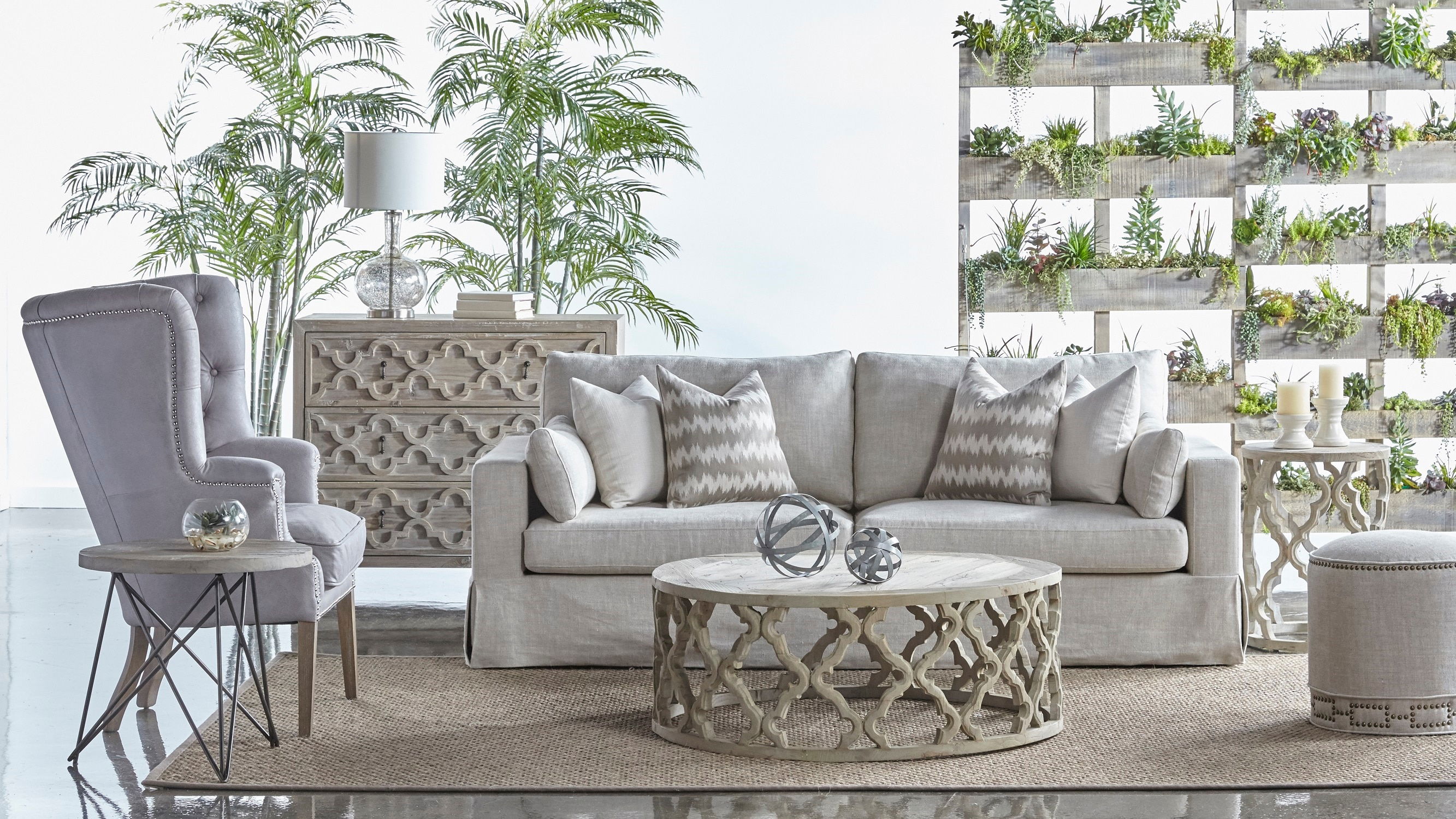 Clover End Table large image 